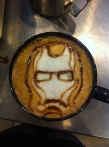 Iron Man Latte