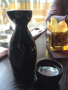 Buddha Bar sake and pitcher