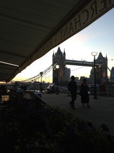 The view from Le Pont De La Tour