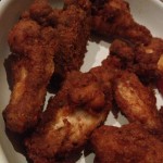 Southern fried chicken wings