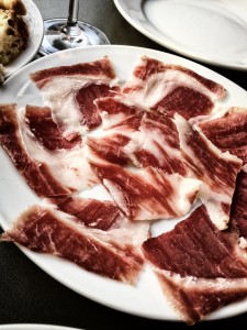 Jamon Iberico at Iberica La Terraza 