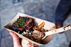 Meatopia UK: Seamus Mullen paella