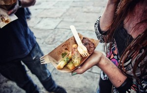 Meatopia UK: Ceviche tender ox heart and yucca chips