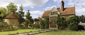 Exterior shot of the prestigious Le Manoir Aux Quat'Saisons