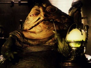 Jabba the Hutt, smoking