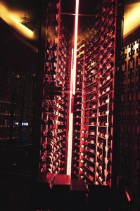 Meat & Wine Co Westfield London - Upstairs Interior Light Feature