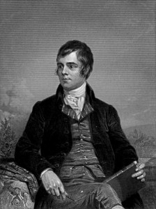 Scottish poet, Robert Burns