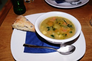 A wintery soup