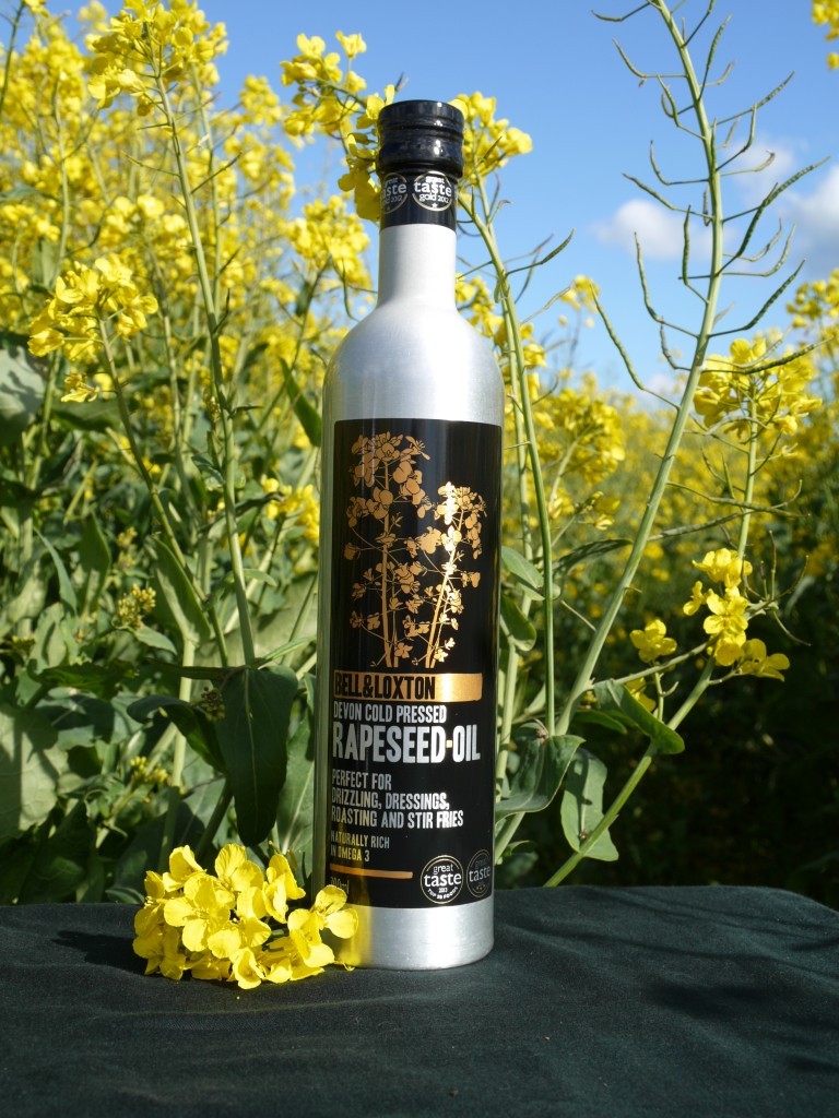 Rapeseed oil made in Devon