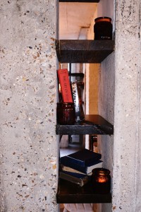 SOURCE Battersea, Ransomes Dock Restaurant London - Book Shelf