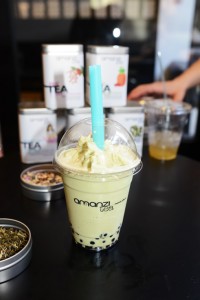Amanzi Tea Rooms, Marylebone, London - Cookie Dough Bubble Tea