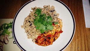 TastingBritain.co.uk - The Slug & Lettuce Croydon, London - Smoky Spanish Style Chicken With Quinoa And Couscous