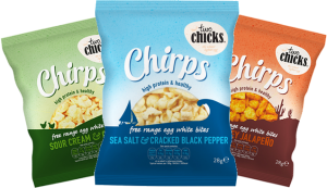 Two Chicks Chirps Egg White Crisps