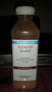 Tasting Britain - Blueberry Sports Slender Shake Review