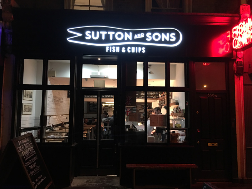 TastingBritain.co.uk - Sutton And Sons, Essex Road, Islington, London