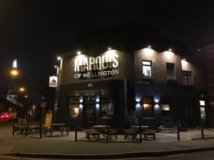 TastingBritain.co.uk - The Marquis Of Wellington, Southwark, Lon