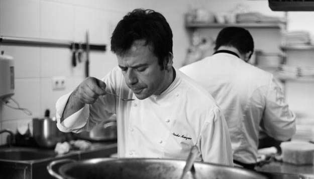 Iberica Exec Chef Nacho Manzano in Kitchen