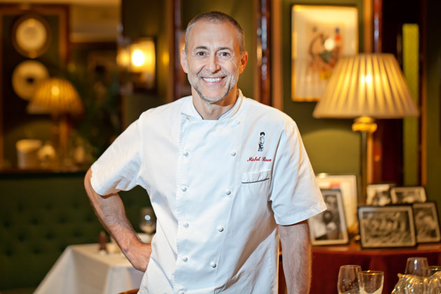 Michel Roux Jr. Le Gavroche - Michel standing