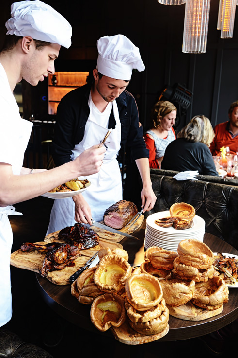 Host Your Own Roast, Beach Blanket Babylon, Shoreditch, London - Chefs at work